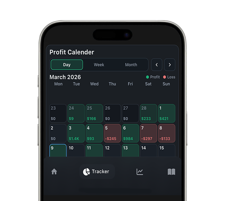 WagerWise bet tracker dashboard on a phone